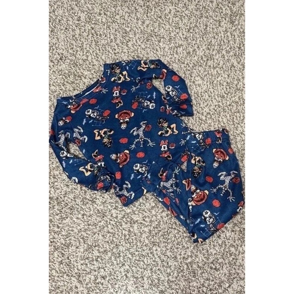 12-18m Mickey Halloween Pajamas